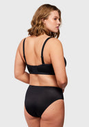 Bella Sheer Mesh Unlined Underwire Strapless Balconette Bra-13