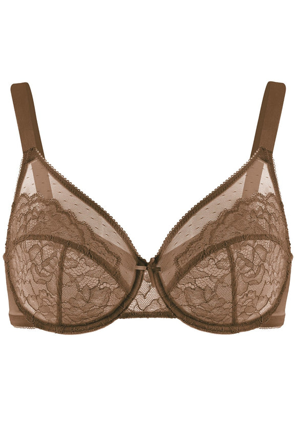 Braveaf Enchante Pink Lace Underwire Bra