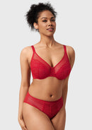 Braveaf Enchante Pink Lace Underwire Bra-20