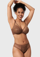 Braveaf Enchante Pink Lace Underwire Bra-30