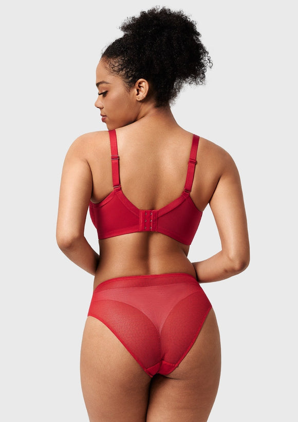 Braveaf Enchante Pink Lace Underwire Bra