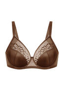 Bramela Pearl Shimmer Unlined Plus Size Full Coverage Underwire Comfortable Bra-12