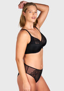 Braveaf Pearl Shimmer Unlined Plus Size Full Coverage Underwire Comfortable Bra-4