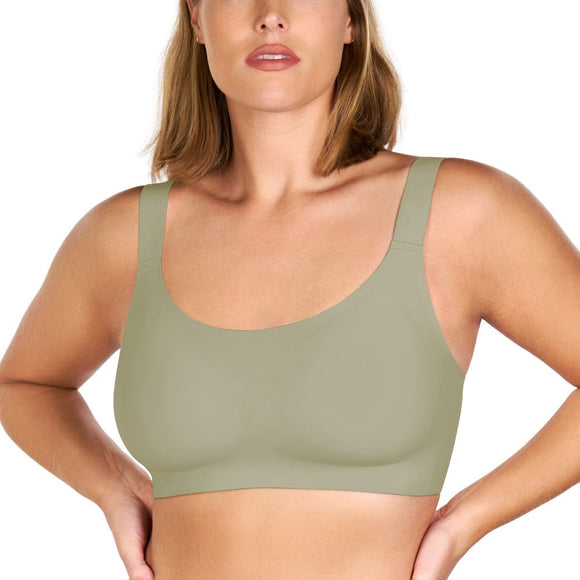 Songful Smooth Fit U-Neck Plus Size Wireless All-Day Comfort Full Coverage T-shirt Bra