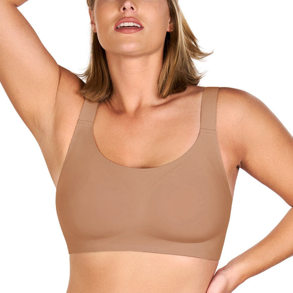 Songful Smooth Fit U-Neck Plus Size Wireless All-Day Comfort Full Coverage T-shirt Bra