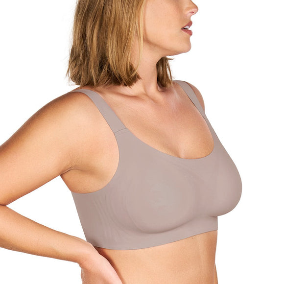 Songful Smooth Fit U-Neck Plus Size Wireless All-Day Comfort Full Coverage T-shirt Bra