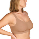 Songful Smooth Fit U-Neck Plus Size Wireless All-Day Comfort Full Coverage T-shirt Bra-12