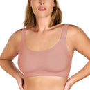 Songful Smooth Fit U-Neck Plus Size Wireless All-Day Comfort Full Coverage T-shirt Bra-34
