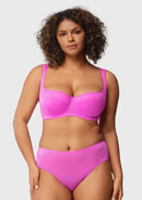 Starry Night Lightly Lined Lightly Padded Plus Size Balconette Bra-6