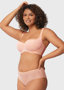 Starry Night Lightly Lined Lightly Padded Plus Size Balconette Bra-12