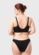Braveaf Auri Seamless Lace Support Bra Full Coverage Underwire Comfort Fit-16