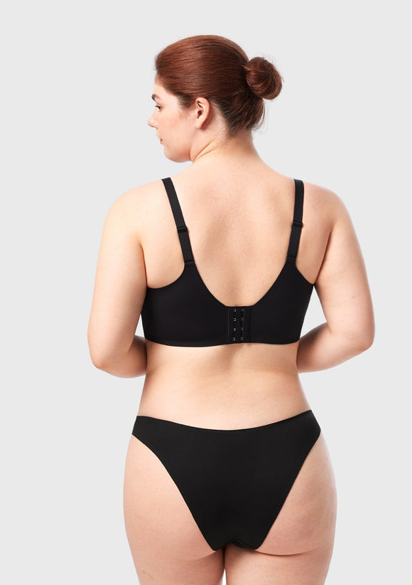 Braveaf Auri Seamless Lace Support Bra Full Coverage Underwire Comfort Fit