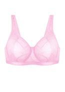Braveaf Skylark Breathable Lightweight Supportive Jacquard Mesh Wide Strap 3/4 Cup Comfort Bra-6