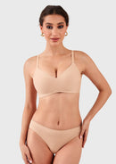 Braveaf Ada Buttery Soft V-Neck Wireless Comfortable Bra No Underwire Supportive T-shirt Push Up Bralettes Plunge Seamless-5
