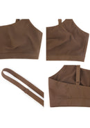 Wireless Seamless Comfort Bralette Cami Unlined Sports Bra Breathable-7