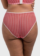 Braveaf Christmas Holiday Edit Printed Mesh Panty Breathable Soft Full Coverage Comfort Fit-9