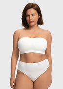 Wireless Plus Size Strapless Bra with Non-Slip Silicone & Moisture-Wicking Cups-11