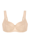 Starry Night Lightly Lined Lightly Padded Plus Size Pink Balconette Bra-8
