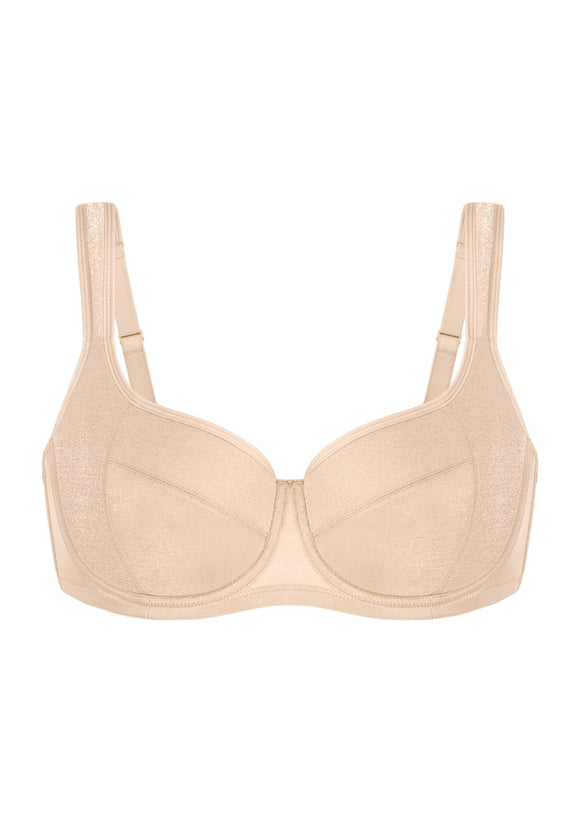 Starry Night Lightly Lined Lightly Padded Plus Size Pink Balconette Bra