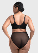 Bramela Willa Wave Plus Size Breathable Mesh Unlined Non-padded Full Coverage Underwire Bra-9