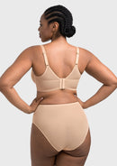 Bramela Willa Wave Plus Size Breathable Mesh Unlined Non-padded Full Coverage Underwire Bra-14