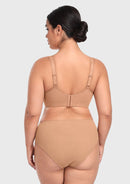 Braveaf Joan Comfortzone Soft T-Shirt Full Coverage Unlined Unpadded Underwire Plus Size Minimizer Bra Everyday Bra-3
