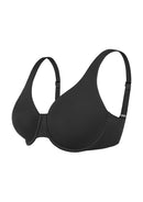 Full Coverage Plus Size T-Shirt Bra with Silky Satin Feel-12