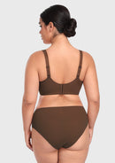 Braveaf Joan Comfortzone Soft T-Shirt Full Coverage Unlined Unpadded Underwire Plus Size Minimizer Bra Everyday Bra-7