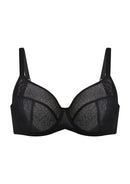 Bramela Willa Wave Plus Size Breathable Mesh Unlined Non-padded Full Coverage Underwire Bra-10