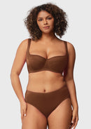 Starry Night Lightly Lined Lightly Padded Plus Size Balconette Bra-16