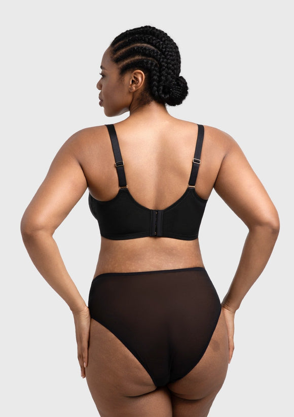 Braveaf Luxe Bloom Plus Size Unlined Underwire Bra