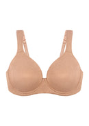 Braveaf Joan Comfortzone Soft T-Shirt Full Coverage Unlined Unpadded Underwire Plus Size Minimizer Bra Everyday Bra-4