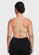 Bramela FlexCore High Impact Racerback Sports Bra Adjustable Support Full Coverage Fit-12