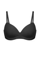 Comfortable Wireless Push Up Plunge Bra with Padded V Lift-10