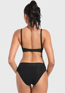 Wireless Seamless Comfort Bralette Full Coverage V-neck for Backless-4