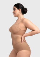 Braveaf Auri Seamless Lace Support Bra Full Coverage Underwire Comfort Fit-3