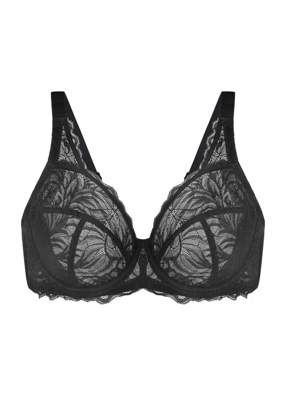 Bramela Grace Lace Bra Full Coverage Sexy Lift Comfortable