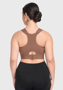 Bramela FlexCore High Impact Racerback Sports Bra Adjustable Support Full Coverage Fit-8