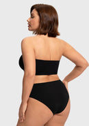 Wireless Plus Size Strapless Bra with Non-Slip Silicone & Moisture-Wicking Cups-9