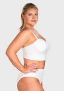 Braveaf Longline Strapless Underwire Full Coverage Corset Bra-12