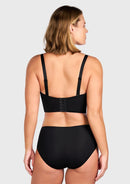 Braveaf Longline Strapless Underwire Full Coverage Corset Bra-20