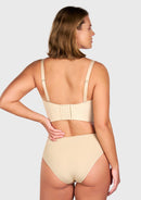 Braveaf Longline Strapless Underwire Full Coverage Corset Bra-6
