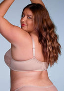 Braveaf Enchante Pink Lace Underwire Bra-9