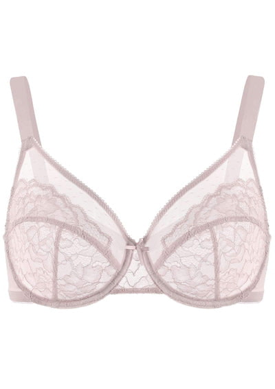Braveaf Enchante Pink Lace Underwire Bra