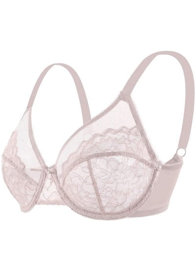 Braveaf Enchante Pink Lace Underwire Bra