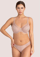 Braveaf Enchante Pink Lace Underwire Bra-12