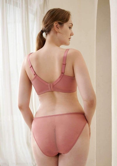 Braveaf Enchante Pink Lace Underwire Bra
