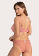 Braveaf Enchante Pink Lace Underwire Bra-17