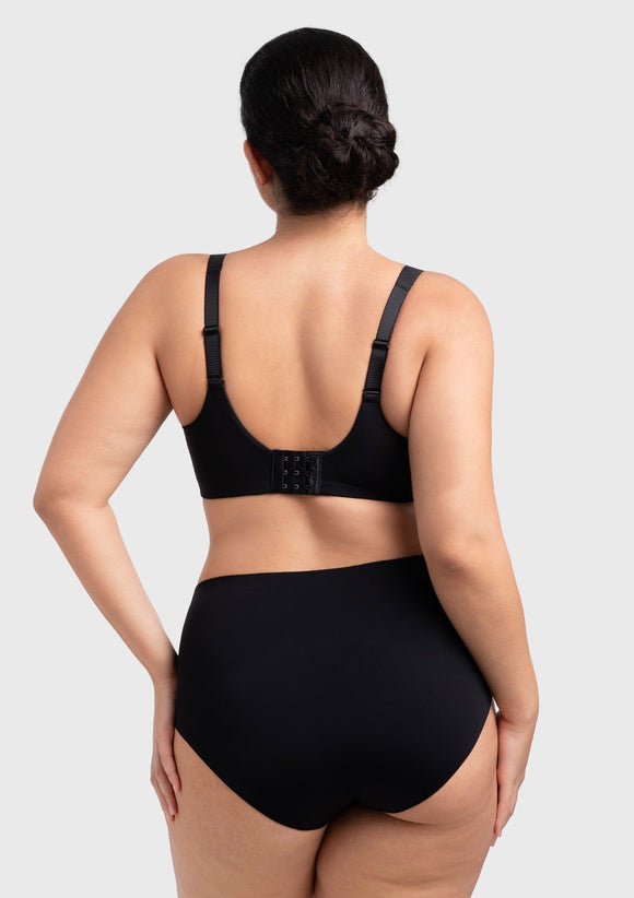 Braveaf Miya SoftSense Comfort Lightly Lined T-shirt Back Smoothing Underwire Plus Size Bra Everyday Bra