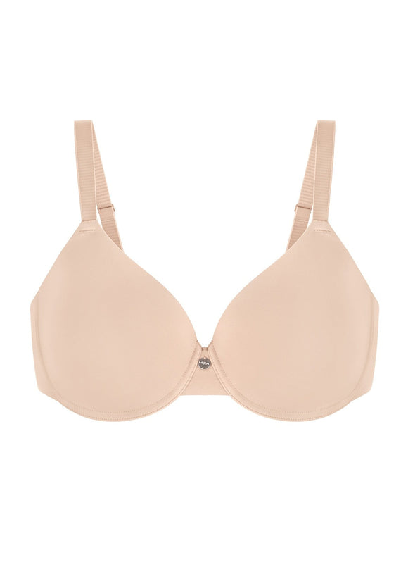 Braveaf Miya SoftSense Comfort Lightly Lined T-shirt Back Smoothing Underwire Plus Size Bra Everyday Bra